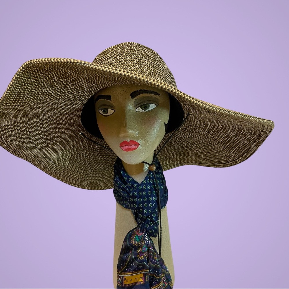 Sun and Sand Wide Brim Beach Floppy Hat